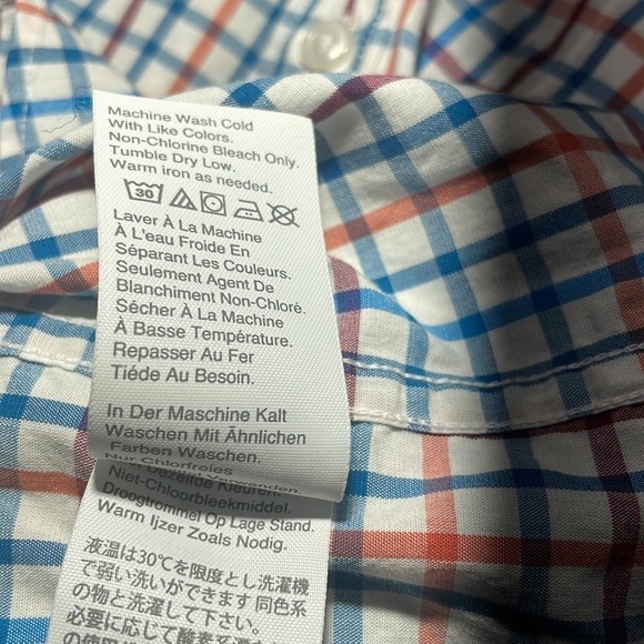 J.Crew Mercantile Flex Slimfit Size EX Long sleeve dress shirt EUC - Picture 7 of 7